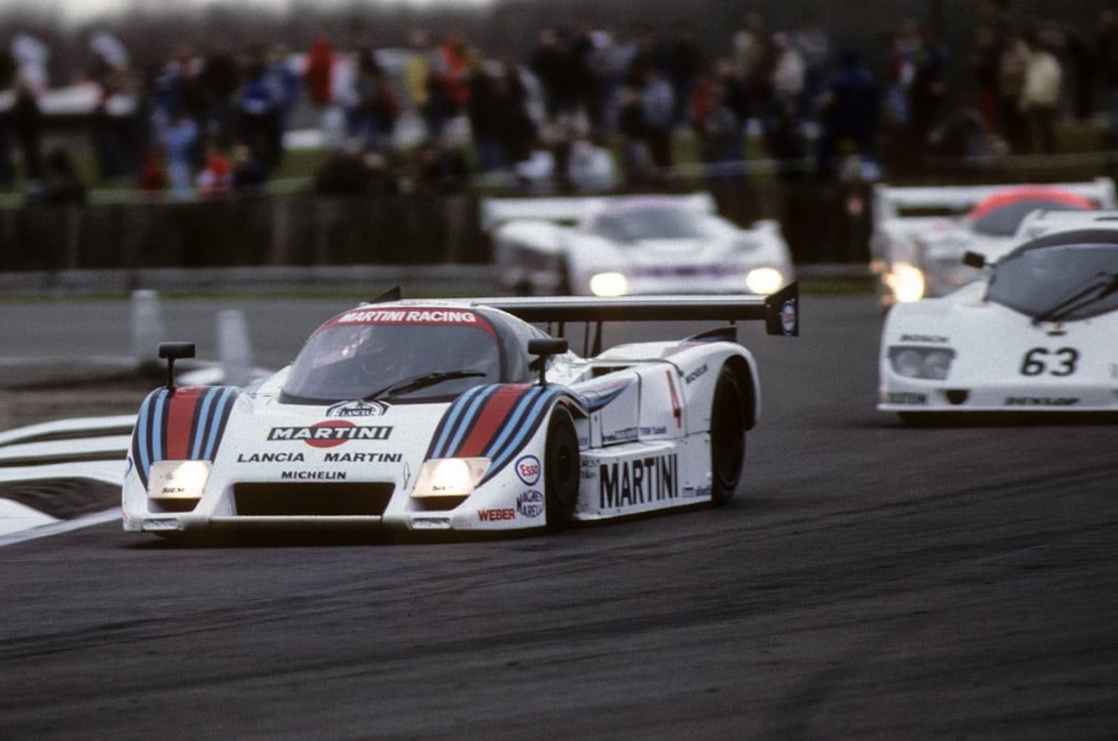 Lancia LC2 1983 racing dynamic